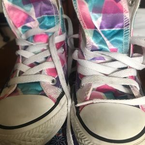 Converse All Star satin high tops